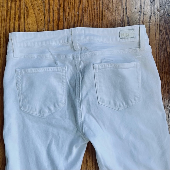 Paige Skyline Straight White Jeans Size 29 - Picture 5 of 7